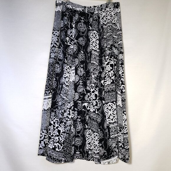 Y2K Vintage Ren Faire FairyGrunge Whimsigoth Lightweight Maxi Skirt -Lg. - Picture 4 of 5